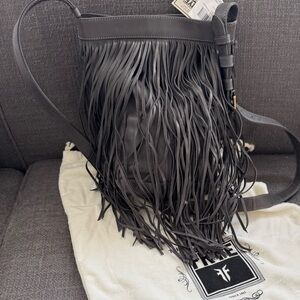 NWT FRYE Leather Crossbody Bag